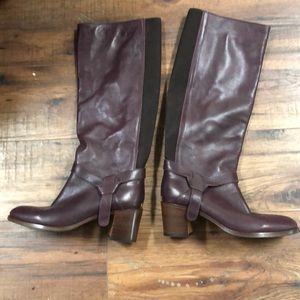Kate Spade tall brown boots ONLY WORN ONCE
